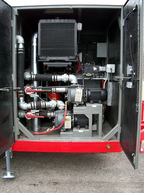Interior View, Engine, Pumps - SND900